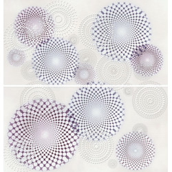 Декор Set (2) Sensazione Malva/Lavanda 31х60