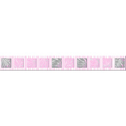 Бордюр Асти Бьянка Геометрия 5х40,5