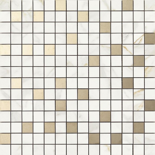 Мозаика Bistrot Mosaico Calacatta Michelangelo 40х40  (R4ZU)