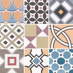 Керамогранит Deco Patchwork Colours 20х20  (22104)