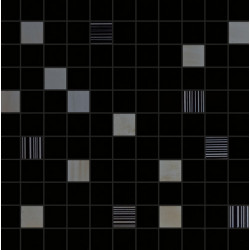 Malla Calypso Negro 30x30