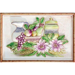 Панно Formella Fruttiera Tabaco 20x30