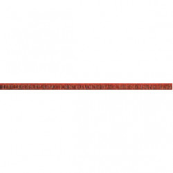 Бордюр Mold. Vetro Rojo 1,5х40