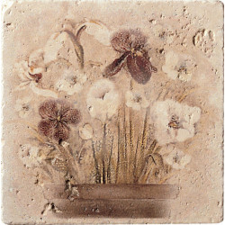 Декор Inserto Travertino (панно) 20x20