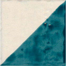 Декор 8320 Jolie Ivoire Petrole Triangolo 10x10