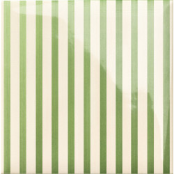 Lucciola Stripe Green 20x20