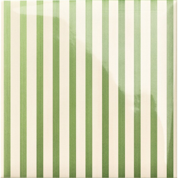 Lucciola Stripe Green 20x20