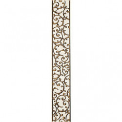 1504-0132 Бордюр Анастасия орнамент крем 7,5х45