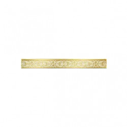 1502-0577 Бордюр Катар белый 2,8х25 (new gold)