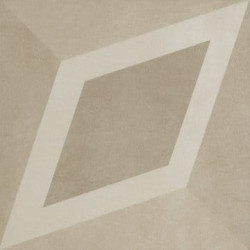 Декор Century Unimited многоцветный "теплые тона" 20х20 (8шт)  (K2634CF1K0010)