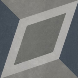 Декор Century Unimited многоцветный "холодные тона" 20х20 (8шт)  (K2634CF6K0010)