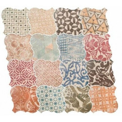 Декор Curvytile Cotto Patchwork Ceramic 26,5х26,5  (21780)