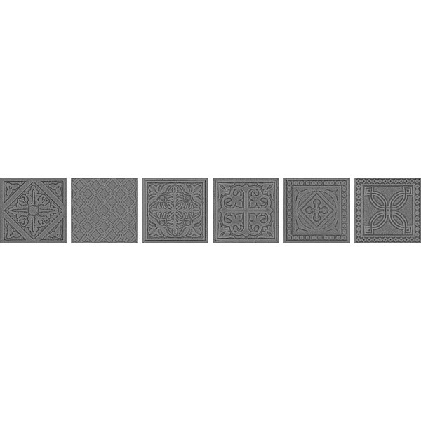 Декор Enigma Серебряный Матовый 7,5х7,5  (K07664400001VTE0)