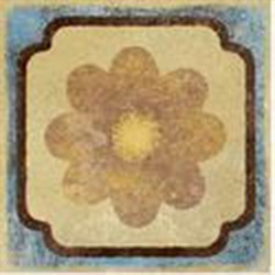 Вставка Epoca Decoro Cabochon Ocra 7х7  (R03T)