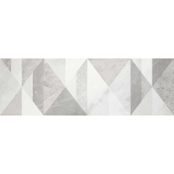 Декор Evolutionmarble Riv Decoro Tangram White Rhi 32,5х97,7  (MM2D)