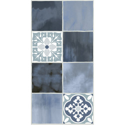 Плитка Glam Indigo Ornament 2 31,5х63