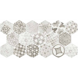 Декор Hexatile Cement Garden Grey 17,5х20  (22099)