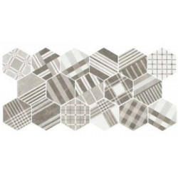 Декор Hexatile Cement GEO Grey 17,5х20  (22101)
