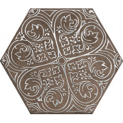 Декор Hexatile Venice Marron 17,5х20