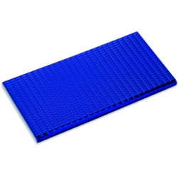 Плитка фарфоровая противоскользящая Serapool Potikare кобальт 12х24,5 см, с буртиком