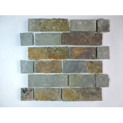 Каменная мозаика MS0205 GW СЛАНЕЦ ржавый