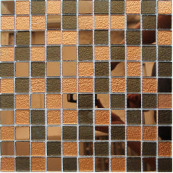 Мозаика стеклянная А28 - 23x23 (300х300х4)