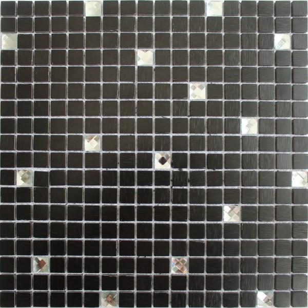Мозаика стеклянная фольгированна LP03C - 15x15 (300х300х4)