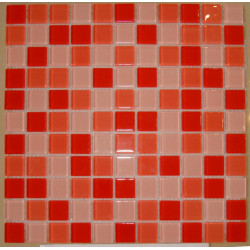 Мозаика стеклянная C9013 - 23x23 (300х300х4)