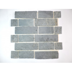 Каменная мозаика MS0547-51015 СЛАНЕЦ тёмно-серый