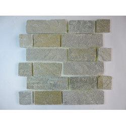 Каменная мозаика MS0545-51015 СЛАНЕЦ светло-серый