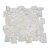 Каменная мозаика MS0536 IL МРАМОР белый треугольный