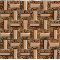 Мозаика MS-619 метал стекло (300*300)