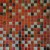 Мозаика стеклянная с камнем DGS016 - 15*15 (300х300х8)