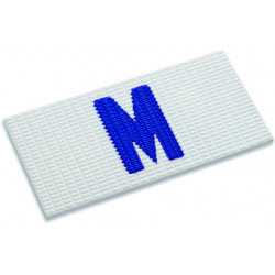 Плитка фарфоровая противоскользящая Serapool Potikare Kaymaz (с цифрами и надписями) 12х24,5 см, без глазури, буквы-кобальт