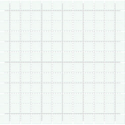 Мозаика однотонная фарфоровая 25х25 мм белая
