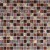 Мозаика стеклянная с камнем SB154 - 15*15 (300х300х8/6)
