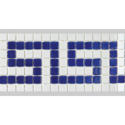 Мозаика для бассейнов Бордюры матричные BE114