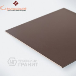 Уральский гранит, моноколор UF006R, шоколад (матовый, ректифицированный) 60х60см