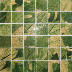 Мозаика стеклянная фольгированна PM4001 - 48*48 (300*300*4)