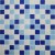 Мозаика стеклянная C005 - 23x23 (300х300х4)