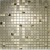 Мозаика стеклянная фольгированна LP02B - 15x15 (300х300х4)