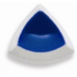 Угловой элемент уголок сгибов внутренних 4х4 см, кобальт