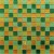 Мозаика стеклянная F41.30.25.58 - 23x23 (300х300х4)