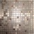 Мозаика стеклянная фольгированна LP04D - 15x15 (300х300х4)