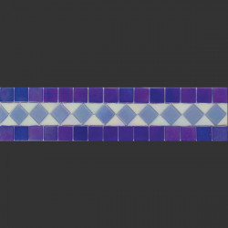 Мозаика для бассейнов Бордюры художественные BC316