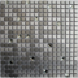 Мозаика стеклянная фольгированна LP01A - 15x15 (300х300х4)