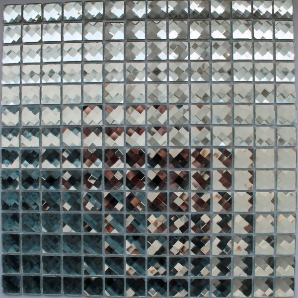 Мозаика стеклянная из страз F2X1 - 20*20 (304*304*6)