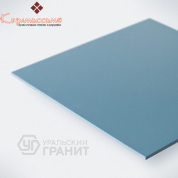 Уральский гранит, моноколор UF008R, голубой (матовый, ректифицированный) 60х60см