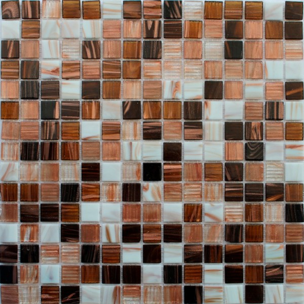 Мозаика стеклянная JS12 - 20x20 (327х327х4)
