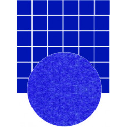 Мозаика однотонная фарфоровая противоскользящая 50х50 мм кобальт